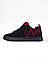 Чоловічі кросівки DC х Slayer Court Graffik Black Red (чорні з червоним) низькі кроси DC001 DC vkross, фото 9