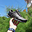 Чоловічі кросівки Adidas Terrex (чорні із зеленим) модні низькі кросівки 11044 Адідас vkross, фото 4
