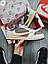 Чоловічі кросівки Nike Air Jordan 1 Retro Low Low OG SP 'Travis Scott Mocha (коричневі) стильні 1370TP Найк vkross, фото 8