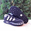 Чоловічі кросівки Adidas Adimatic Neighborhood Grey Black (чорно-сірі) спортивні 11367 Адідас vkross, фото 8