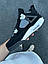 Чоловічі кросівки Nike Air Jordan Retro 4 (білі із сірим) високі повсякденні кроси 2525-9 Найк vkross, фото 6
