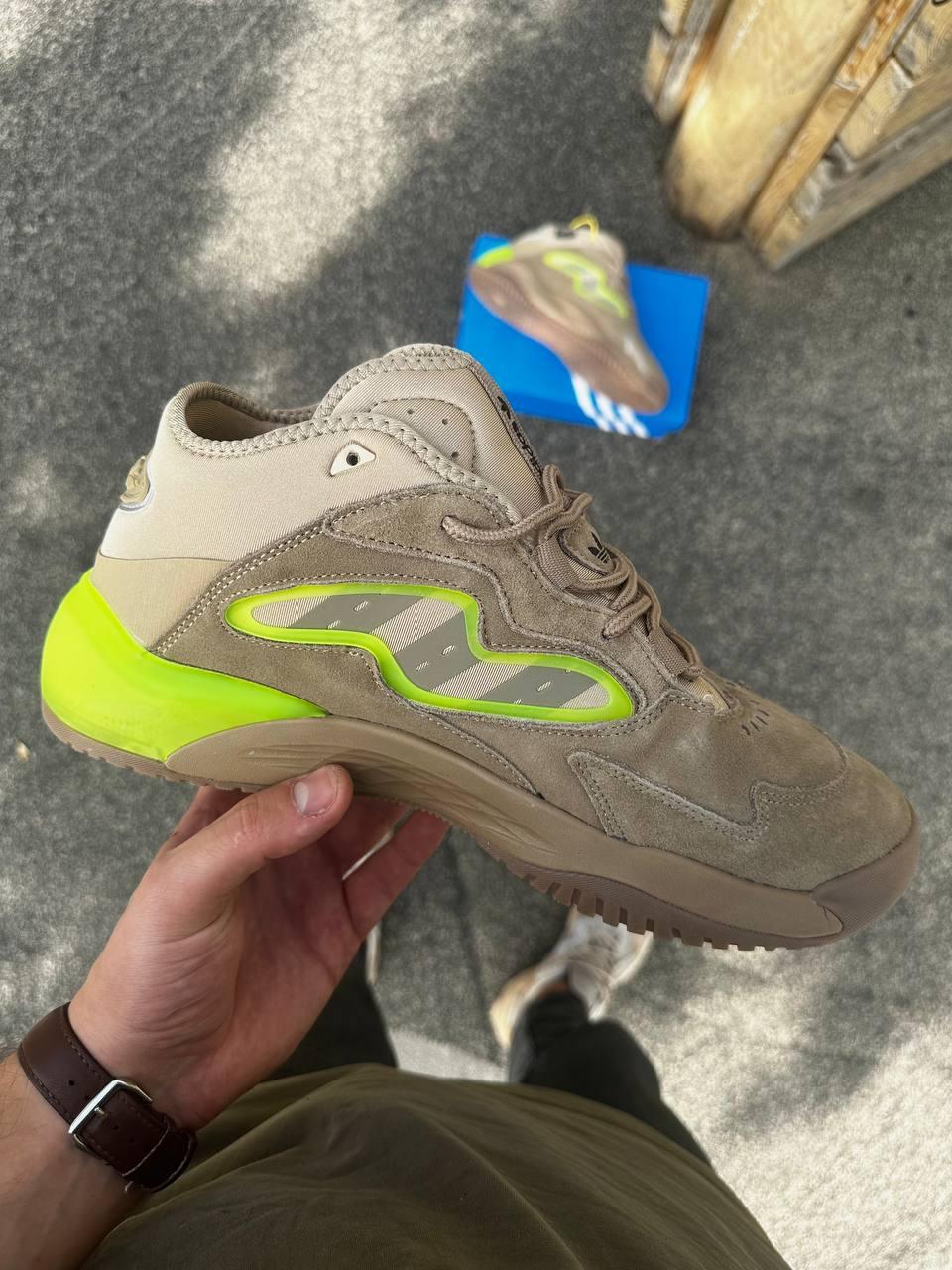 Чоловічі кросівки Adidas Streetball 2.0 camel (бежеві) модні спортивні кросівки 3055-6 Адідас vkross