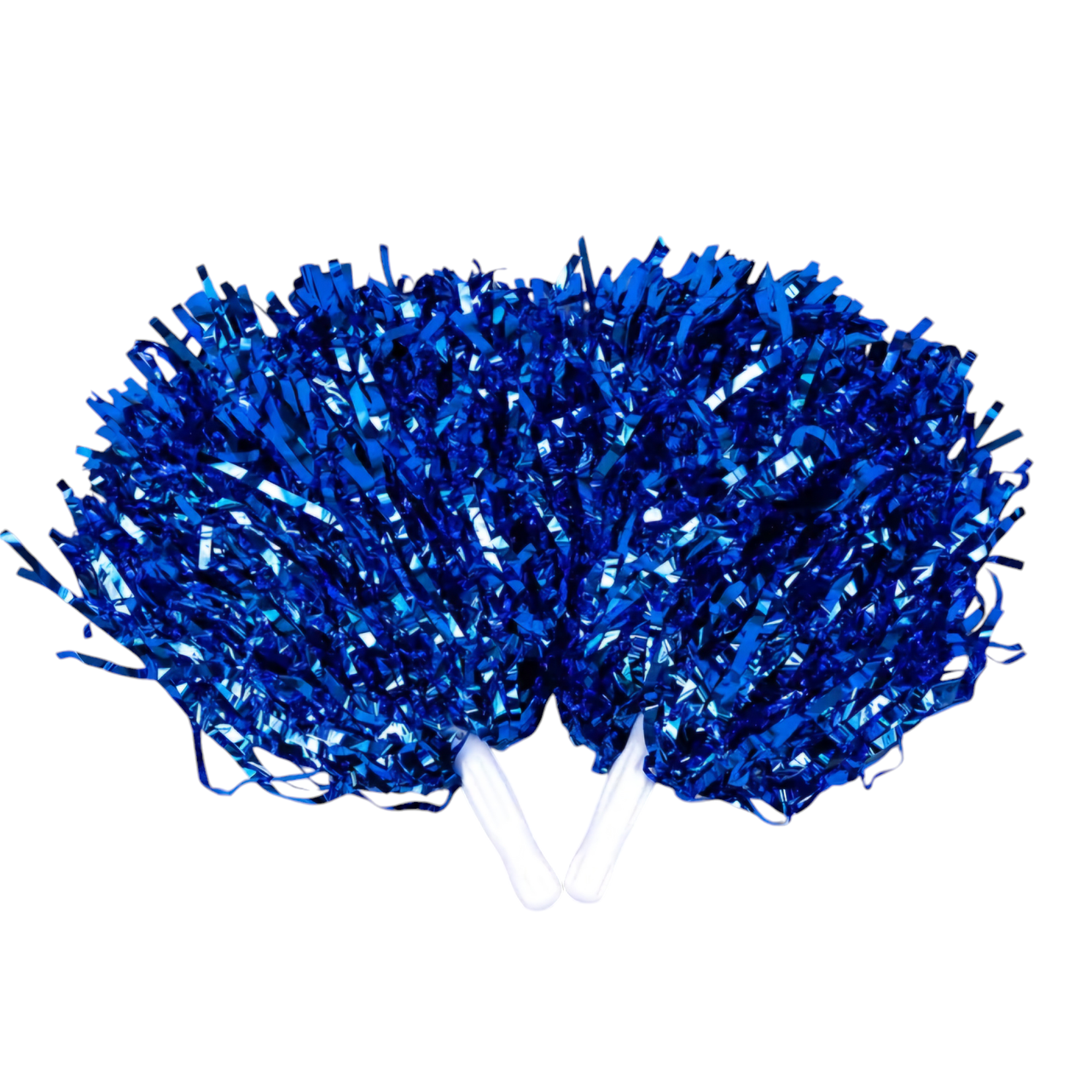 Помпони для черлідінгу сині, 36 см, фото 1