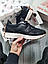 Чоловічі кросівки New Balance 327 Black Leather (чорні) спортивні кроси 1364TP Нью Беленс vkross, фото 6
