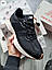 Чоловічі кросівки New Balance 327 Black Leather (чорні) спортивні кроси 1364TP Нью Беленс vkross, фото 5