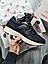 Чоловічі кросівки New Balance 327 Black Leather (чорні) спортивні кроси 1364TP Нью Беленс vkross, фото 3