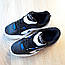 Чоловічі кросівки Nike Air Monarch (біло-чорні із синім) модні повсякденні кросівки 11366 Найк vkross, фото 8