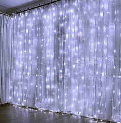 Гірлянда 272 л завіса — штора (3м 2м) холодне світло 209072
