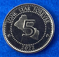 Монета Ліберії 20 доларів 2022 р