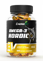 Риб'ячий жир EnergiVit OMEGA 3 Nordic 200 капсул