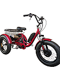 Вантажний Електровелосипед Fatbike 500W триколісний, фото 2