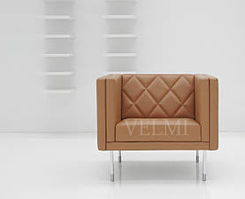 Стильне крісло для очікування м'які меблі для клієнтів салонів офісів ресторанів кафе VM314
