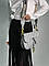 Стильна жіноча сумка текстильна Saddle Bag Christian Dior, фото 9