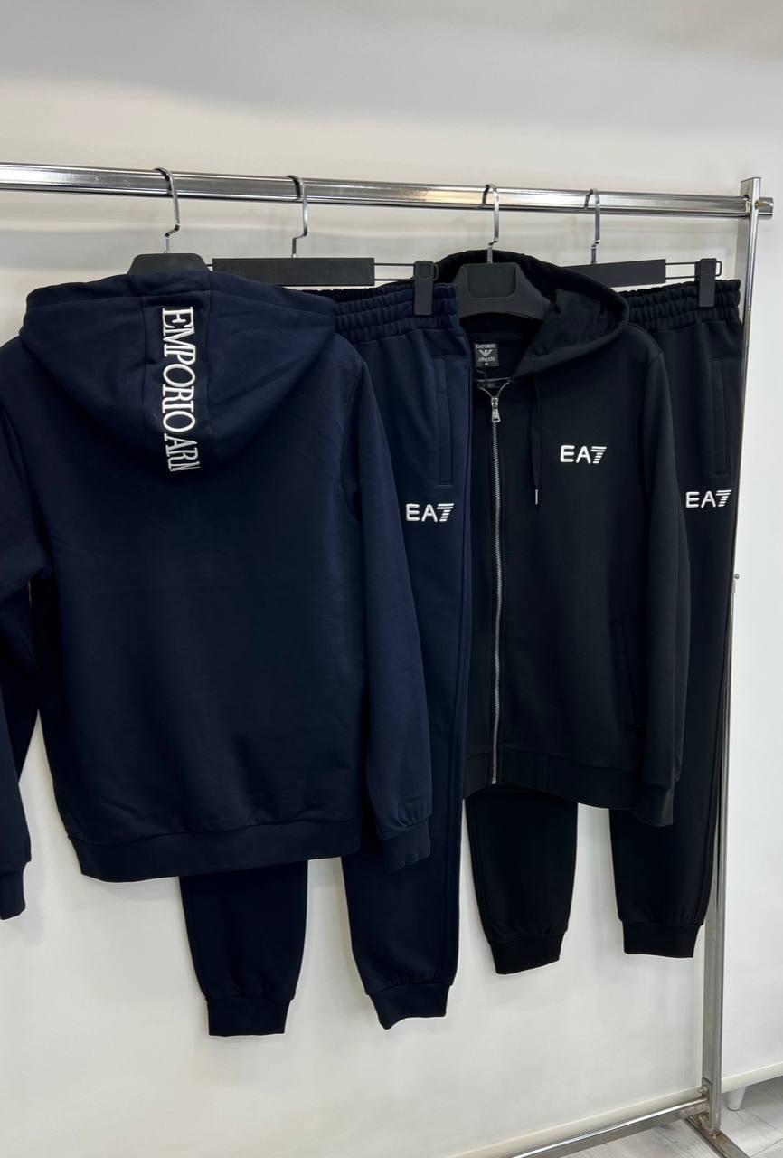 Чоловічий спортивний костюм ARMANI CK8718 чорний, фото 1