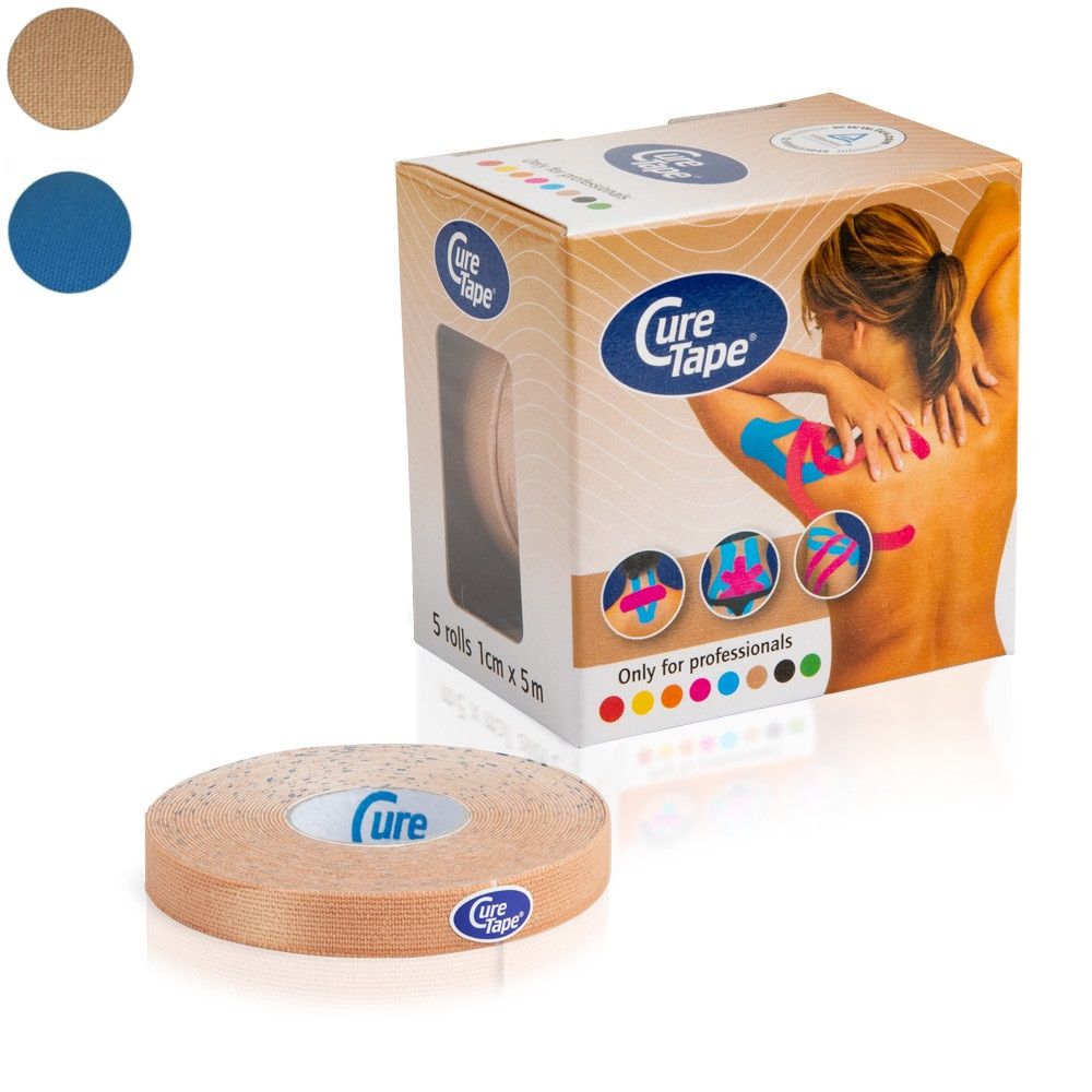 Кінезіо Тейп CureTape CLASSIC 1см х 5м, фото 1