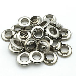 Блочка - Люверс з нержавіючої сталі №5 D8мм 1000шт. Нікель