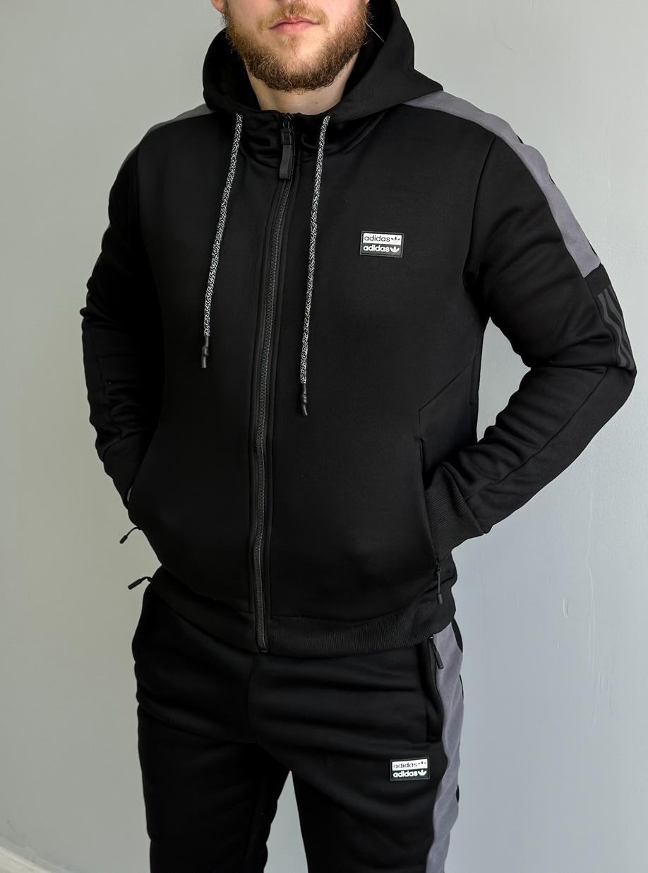 Спортивный костюм Adidas теплый мужской спорт костюм Адидас зимний ...
