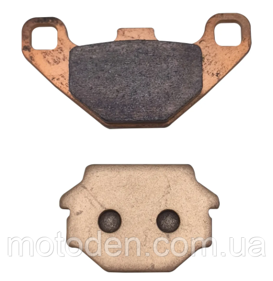 Колодки гальмові задні мідні 7030-0855A0 CFMoto Spark TGB Yamaha Grizzly 300 LU032324 FA67R, фото 1