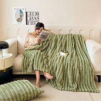 Плед 200x230 бавовна 50% соя 50% олива| KuNmeng