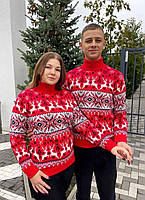 Парні светри з оленями до Нового року, фото 3