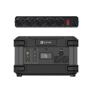 Портативна зарядна станція + мережевий фільтр Ezviz CS-PS1300 (CN066) (FR) + Gembird SPG5-G-6B