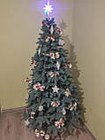 Лита ялинка Преміум 1.50 м. блакитна / Ялинки штучні / новорічна ялинка / Елка литая, фото 6