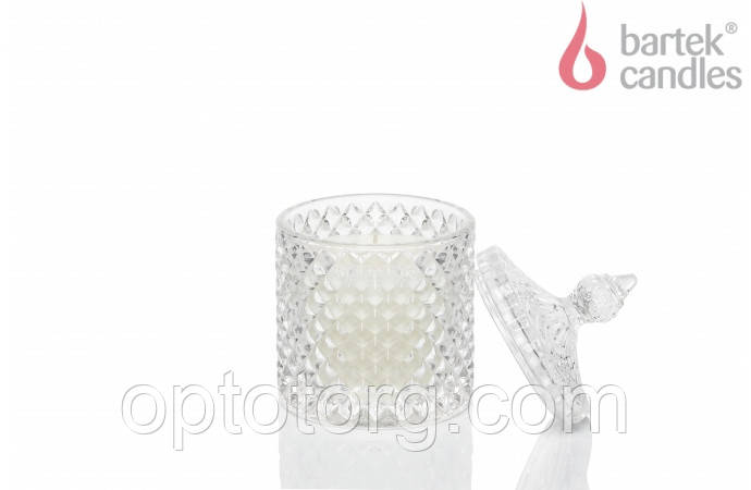 Свечи ароматизовані в склянці Bartek Glamorous -Crystal 180 г