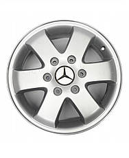 Диск колісний MB Sprinter 208-319 / VW Crafter 30-35 06 (6.50Jx16 H2 ET54) (легкосплавний) 0014018602, фото 3