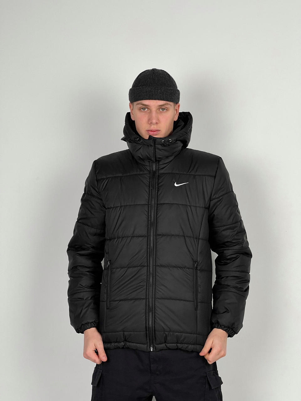 Зимова куртка "Європейка" Nike чорна M (1591263676/1)