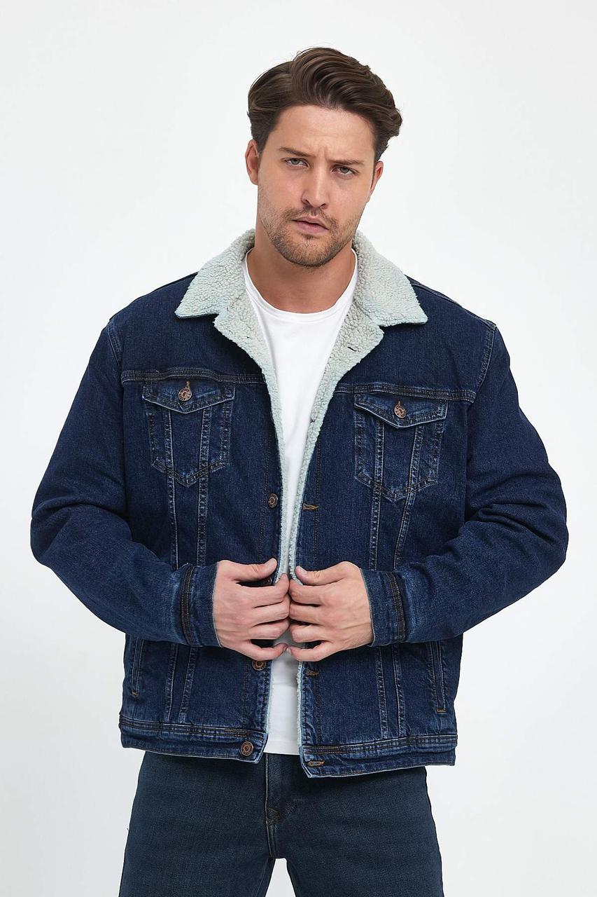 Джинсова куртка Trend Collection 9930 Синій M (57416)
