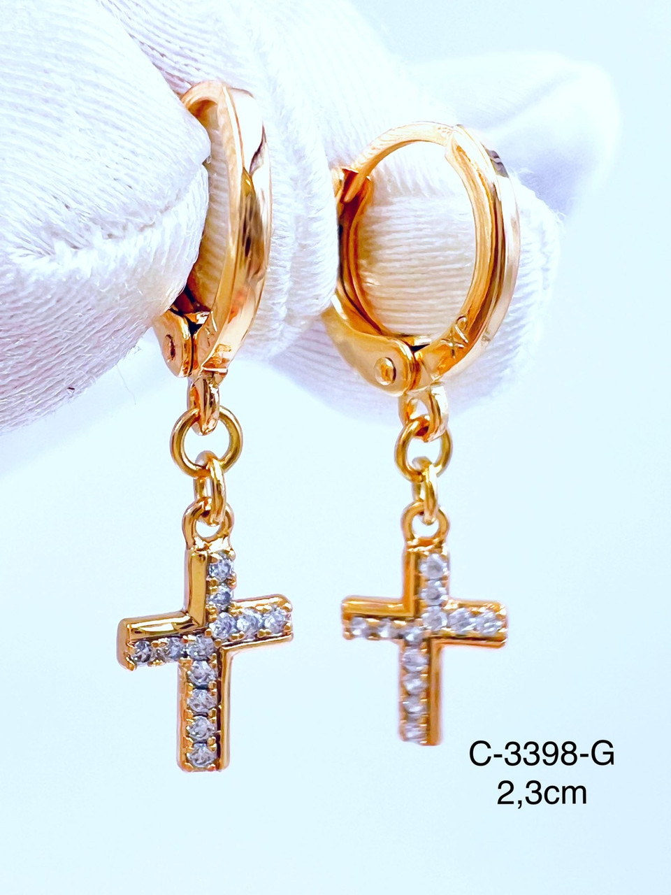 Сережки Xuping позолота
