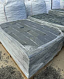 Фасадна плитка із сланцю сіра для цоколя, фасаду, облицювання будинку, фото 8