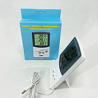 Термометр гігрометр TA 318 з виносним датчиком температури, Домашній гігрометр кімнатний