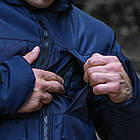 🔥 Куртка зимова ДСНС "Dewspo" з підкладкою Omni-Heat" (Синя) (тактична, НГУ, ЗСУ, військова), фото 5