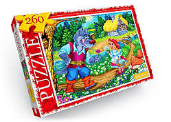 Пазли дитячі Червона шапочка, 260 елементів, Danko Toys (C260-12-11)
