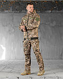 Костюм Softshell Тактичний KRANG на овчині піксель ВТ0513 ТМ, фото 3