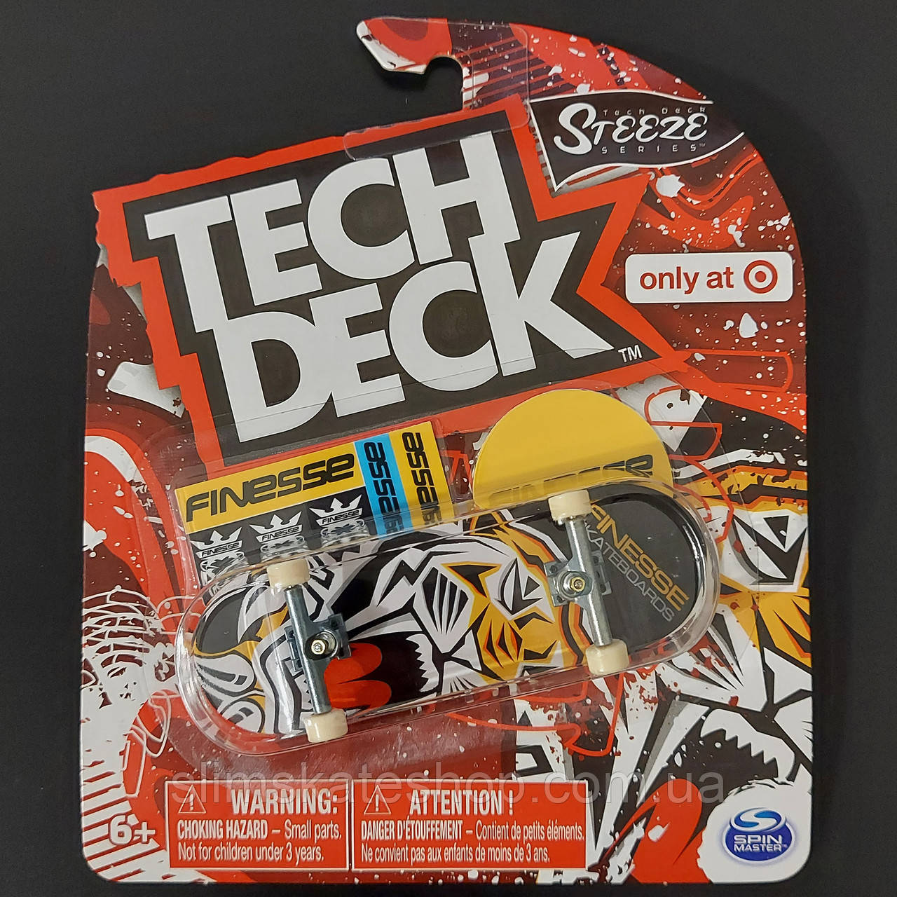Фінгерборд Tech Deck Finesse Tiger Steeze Series 32 мм
