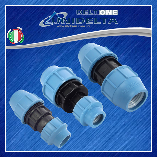 Муфта редукционная прямая компрессионное соединение для полиэтиленовых труб 50х32 мм PN16 PP-B Unidelta 1002 Муфта редукционная для полиэтиленовых труб 50х32 мм_Муфта редукционная 50х32 мм Unidelta 1002_Unidelta 1002_Муфта компрессионная переходная 50х32 мм Unidelta 1002_Муфта компрессионная переходная Unidelta 1002 Ду 50х32_Муфта редукционная Unidelta 1002 PN16 PP-B d50x32 мм_Муфта зажимная редукционная 50х32 мм Unidelta 1002_Муфта зажимная редукционная 50х32 мм для полиэтиленовых труб_Муфта редукционная для полиэтиленовых труб d50х32 мм_Муфта редукционная для полиэтиленовых труб 50х32 мм Unidelta 1002_Муфта редукционная d50х32 мм Unidelta 1002_Муфта редукционная 50х32 полипропиленовая PN16 для пэ трубы_Муфта соединительная переходная для полиэтиленовых труб 50х32 мм_фитинги для полиэтиленовой трубы_фитинги компрессионные соединительные для полиэтиленовых труб_Муфта для быстрого соединения полиэтиленовых труб_Муфта редукционная для быстрого соединения полиэтиленовых труб_Муфта переходная для быстрого соединения полиэтиленовых труб_Муфта компрессионная редукционная 50х32 мм_Unidelta_Муфта редукционная Unidelta