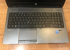 Б/в Ноутбук Б-клас HP ZBook 15 G2 15.6" 1920x1080| Core i7-4710MQ| 12 GB RAM| 256 GB SSD| Quadro K610M 1GB, фото 3