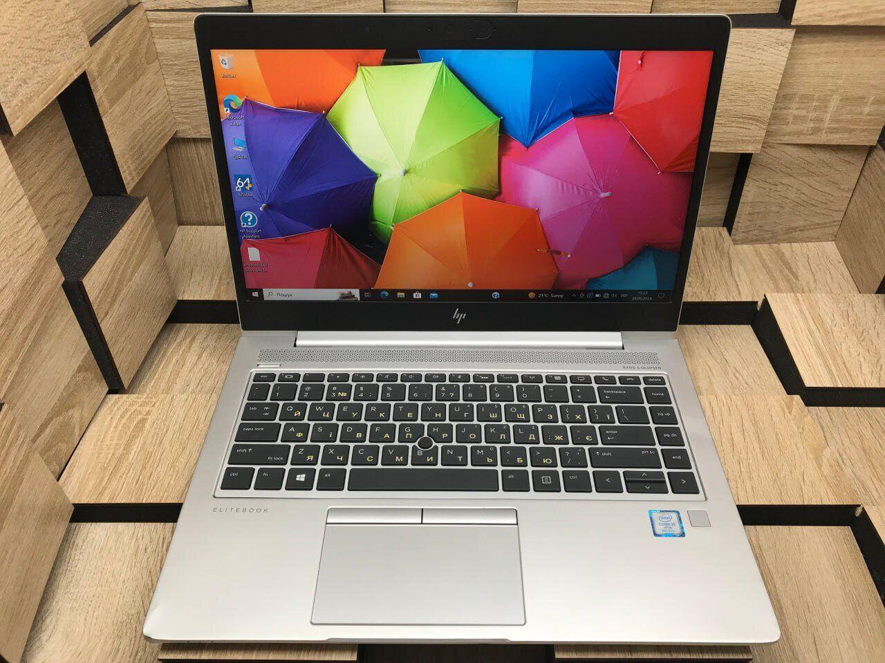 Б/в Ноутбук Б-клас HP EliteBook 840 G6 14" 1920x1080| Core i5-8365U| 8 GB RAM| 256 GB SSD| UHD 620