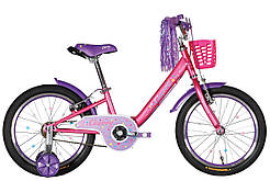Велосипед дитячий  ST 18" Formula CHERRY Vbr рама-9" рожевий з бузковим 2024