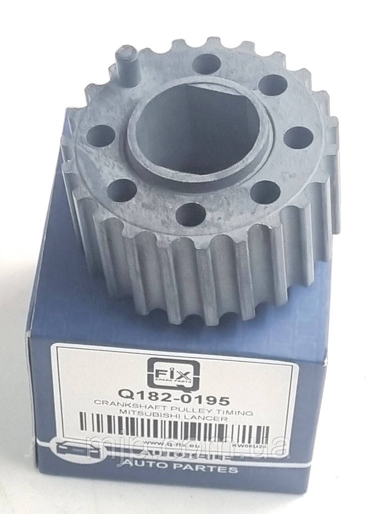 Зірочка, шестерня колінвала Q-FIX Q182-0195 MR994798, фото 1