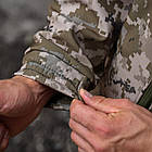 🔥 Куртка Soft Shell "Klos" (Піксель ММ-14) (непромокальна, тактична, нгу, зсу, мультикам), фото 5