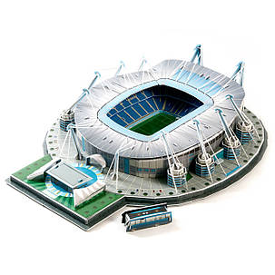 Стадіон Манчестер Сіті. Величезні 3D пазли "Etihad Stadium" Тривимірний конструктор-головоломка., фото 2