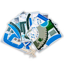 Стадіон Манчестер Сіті. Величезні 3D пазли "Etihad Stadium" Тривимірний конструктор-головоломка., фото 3