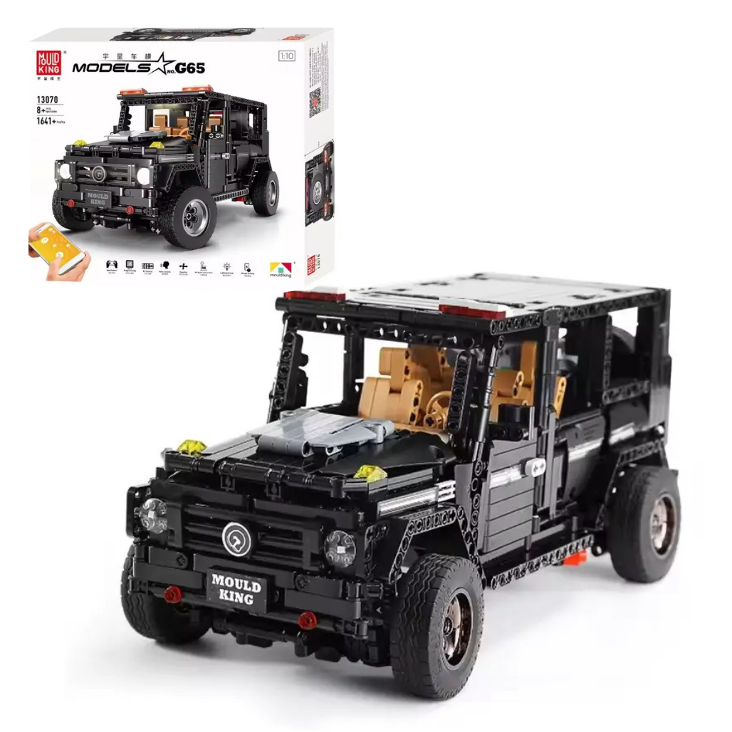 Конструктор дитячий. Джип-позашляховик ігровий Mercedes-Benz G65 на дистанційному управлінні на 1641 деталь