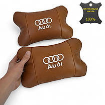 Подушка для водія Audi Ауди, Авто подушка під шию, Подарунок автоаматору, Дорожня подушка EG-765 в автомобіль, фото 6