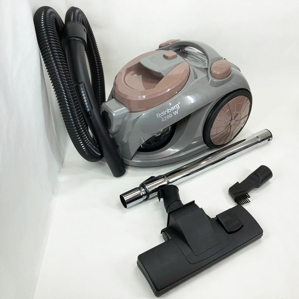 Пилосос контейнерний без мішка Rainberg RB-653 2500Вт, циклонний контейнерний пилосос, QX-701 невеликий пилосос