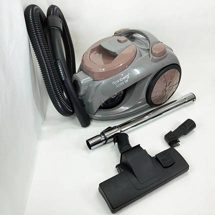 Пилосос контейнерний без мішка Rainberg RB-653 2500Вт, циклонний контейнерний пилосос, QX-701 невеликий пилосос, фото 1