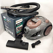 Пилосос контейнерний без мішка Rainberg RB-653 2500Вт, циклонний контейнерний пилосос, QX-701 невеликий пилосос, фото 2